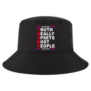 Trump Truth Really Upsets Most People Cool Comfort Performance Bucket Hat