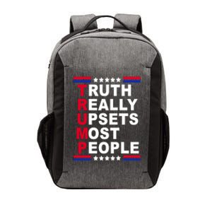 Trump Truth Really Upsets Most People Vector Backpack