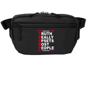 Trump Truth Really Upsets Most People Crossbody Pack