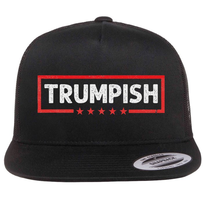 Trumpish Flat Bill Trucker Hat