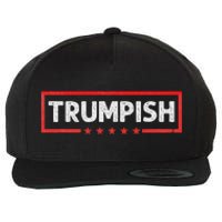 Trumpish Wool Snapback Cap