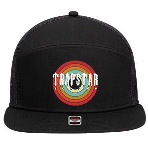 Trapstar 7 Panel Mesh Trucker Snapback Hat