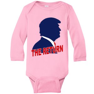 Trump The Return Baby Long Sleeve Bodysuit