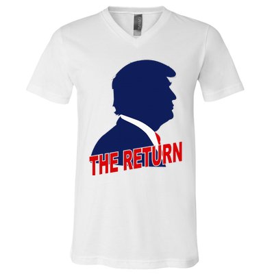 Trump The Return V-Neck T-Shirt