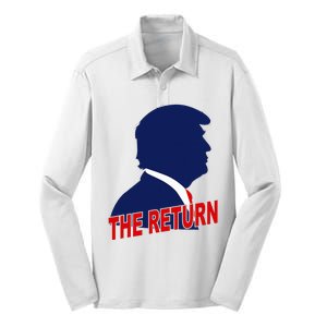 Trump The Return Silk Touch Performance Long Sleeve Polo