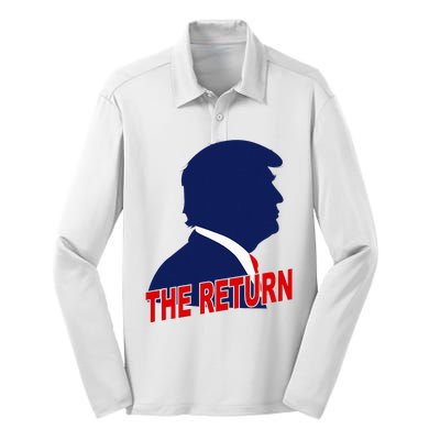 Trump The Return Silk Touch Performance Long Sleeve Polo