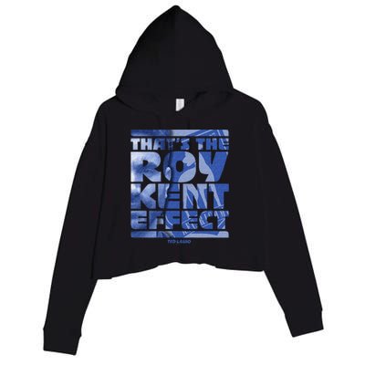 Thats The Roy Kent Effect Text Fill Crop Fleece Hoodie