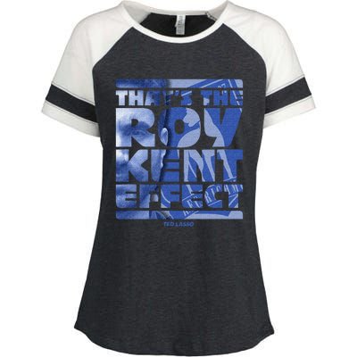 Thats The Roy Kent Effect Text Fill Enza Ladies Jersey Colorblock Tee