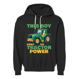 Tractors Garment-Dyed Fleece Hoodie