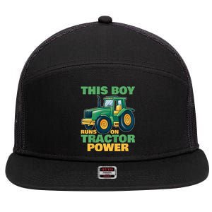 Tractors 7 Panel Mesh Trucker Snapback Hat