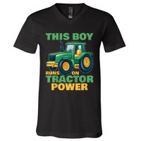 Tractors V-Neck T-Shirt