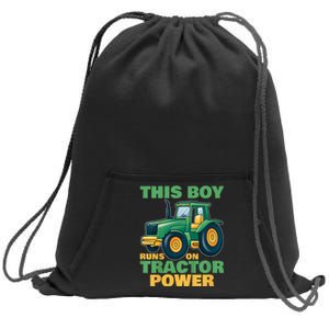 Tractors Sweatshirt Cinch Pack Bag