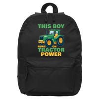 Tractors 16 in Basic Backpack