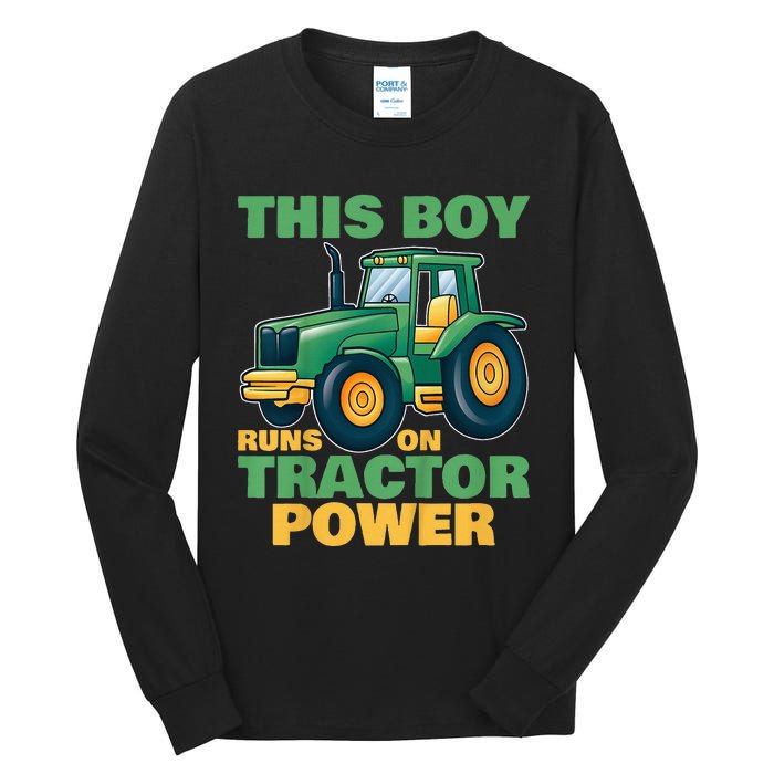 Tractors Tall Long Sleeve T-Shirt