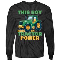 Tractors Tie-Dye Long Sleeve Shirt