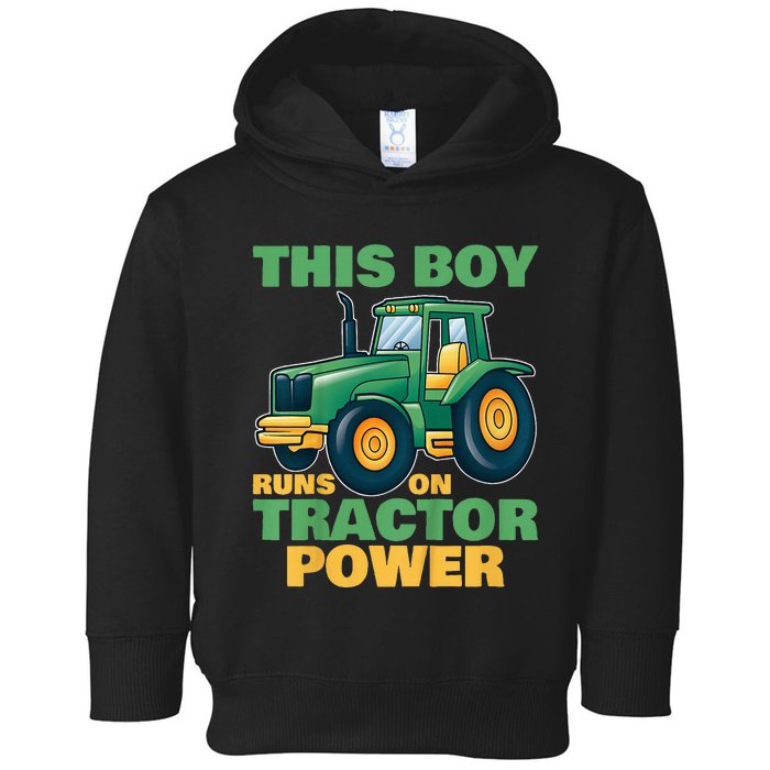 Tractors Toddler Hoodie