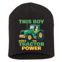 Tractors Short Acrylic Beanie