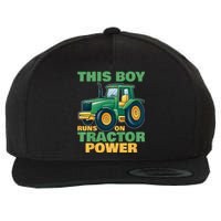 Tractors Wool Snapback Cap