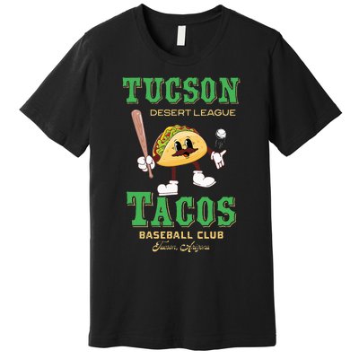 Tucson Tacos Retro Minor League Baseball Team Premium T-Shirt