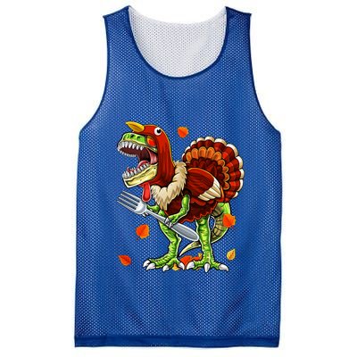 Thanksgiving T Rex Dinosaur Turkey Costume Gift Boys Gift Mesh Reversible Basketball Jersey Tank