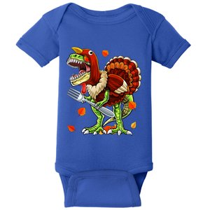 Thanksgiving T Rex Dinosaur Turkey Costume Gift Boys Gift Baby Bodysuit