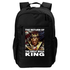 Ultra Maga Trump The Return Of The Great MAGA King Daily Commute Backpack