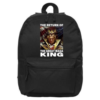 Ultra Maga Trump The Return Of The Great MAGA King 16 in Basic Backpack