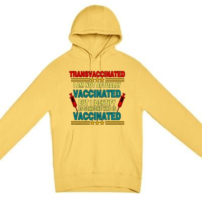 Transvaccinated Premium Pullover Hoodie