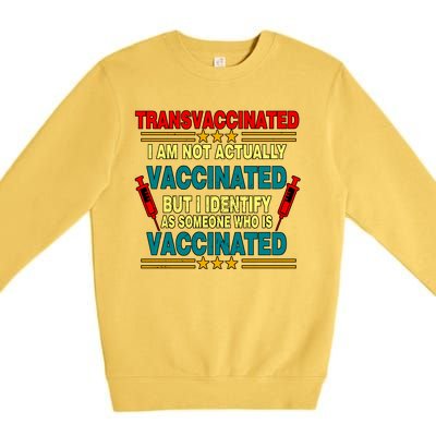 Transvaccinated Premium Crewneck Sweatshirt