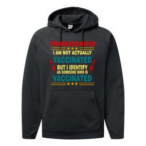 Transvaccinated Performance Fleece Hoodie