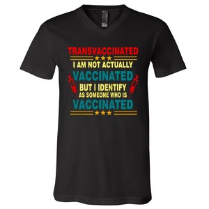 Transvaccinated V-Neck T-Shirt