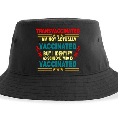 Transvaccinated Sustainable Bucket Hat