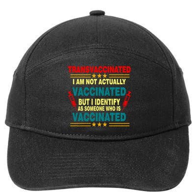 Transvaccinated 7-Panel Snapback Hat