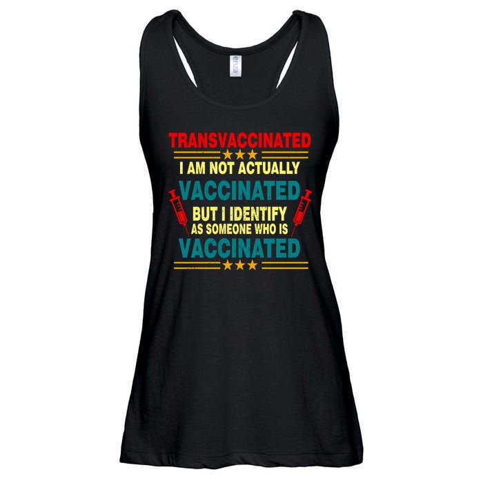 Transvaccinated Ladies Essential Flowy Tank