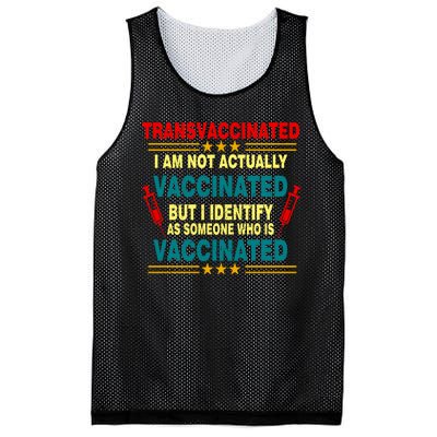 Transvaccinated Mesh Reversible Basketball Jersey Tank