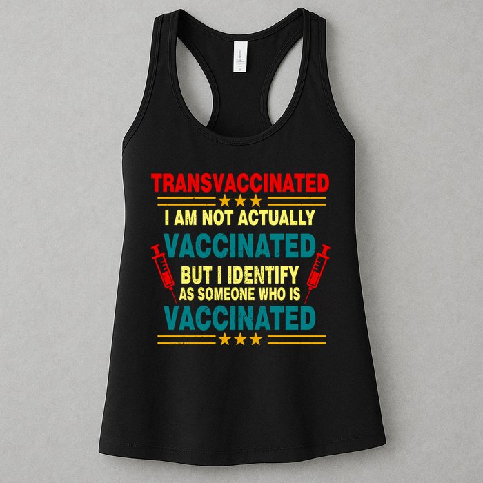 Transvaccinated Womens Tank Top