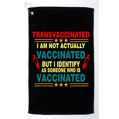 Transvaccinated Golf Towel