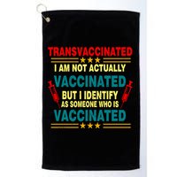 Transvaccinated Golf Towel
