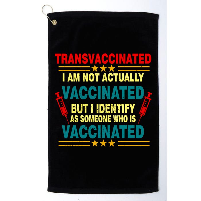 Transvaccinated Golf Towel