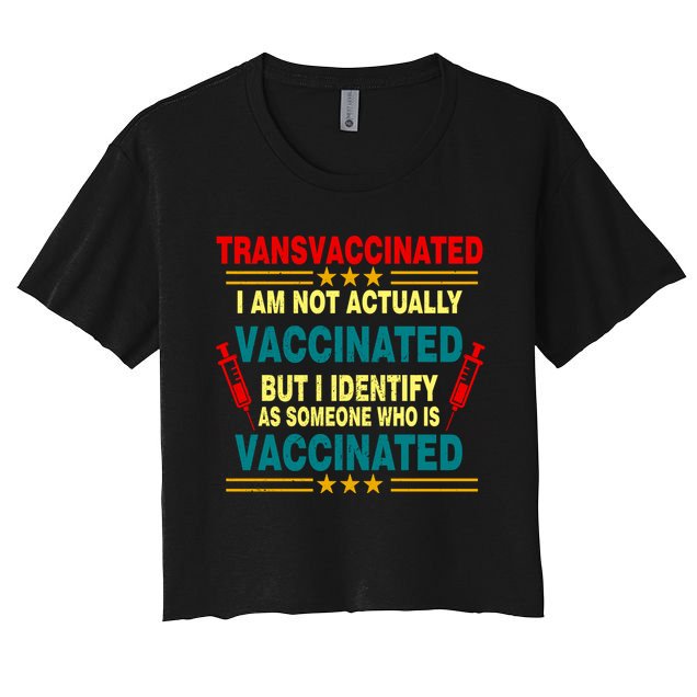 Transvaccinated Crop Top