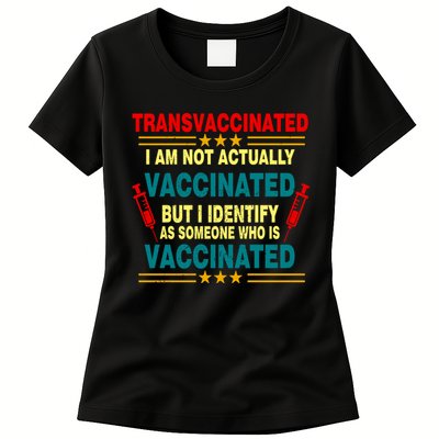 Transvaccinated Womens T-Shirt