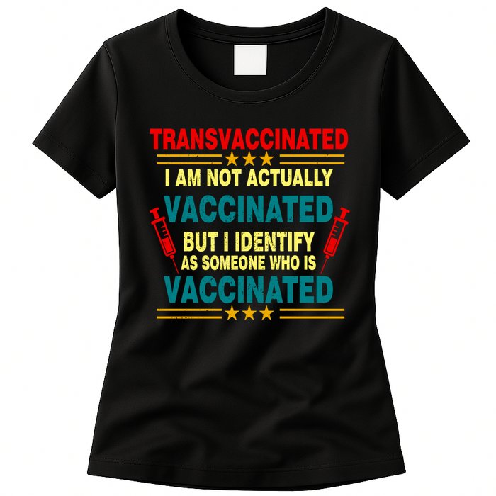 Transvaccinated Womens T-Shirt