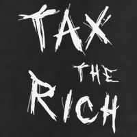 Tax The Rich AOC Quote 7 Panel Mesh Trucker Snapback Hat