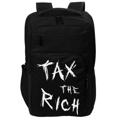 Tax The Rich AOC Quote Impact Tech Backpack