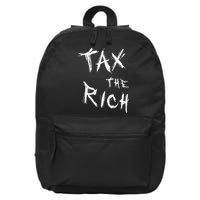 Tax The Rich AOC Quote 16 in Basic Backpack