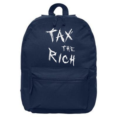 Tax The Rich AOC Quote 16 in Basic Backpack