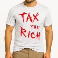 Tax The Rich AOC Quote Cooling Performance Crew T-Shirt