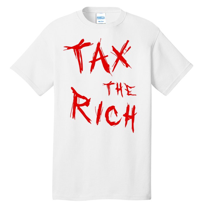 Tax The Rich AOC Quote Tall T-Shirt