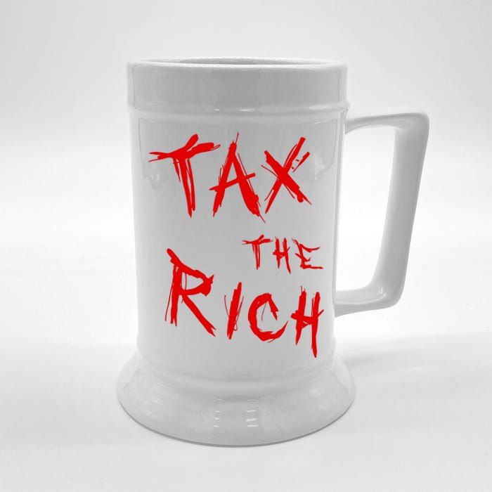 Tax The Rich AOC Quote Beer Stein