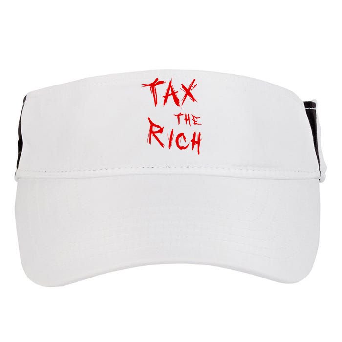 Tax The Rich AOC Quote Adult Drive Performance Visor